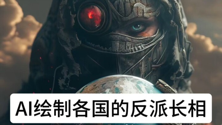 【外网】让AI绘制各国的特色反派