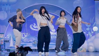 Drum Beat Dance｜NewJeans - How Sweet Mirrored 4K Picture with Enlarged Drum Beats and Metronome (Par