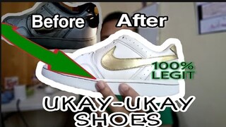 PAANO KO NAPAGANDA ANG NABILI KONG UKAY-UKAY NA SAPATOS