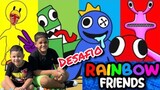 DESAFIO DA MASSINHA RAINBOW FRIENDS 👦🏻 #rainbow #rainbowfriends #roblox #massinha #toys