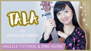 Tala by Sarah Geronimo UKULELE TUTORIAL and SING ALONG