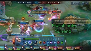 Pick Harith musuh auto Surrend !!! | MLBB Mobile Legend