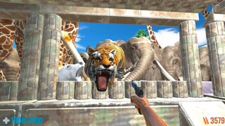 Psycho Animals Attack My Camp. Animal Revolt Battle Simulator