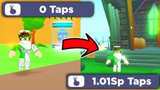 I Hatched The RAREST PET And Got SEPTILLION TAPS In Tapping Simulator! (Roblox)