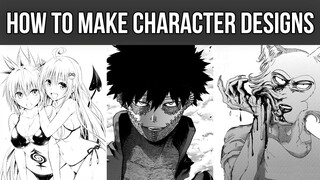 How To Make CHARACTER DESIGNS/CHARACTER SHEETS For Comics, Manga, And Webtoons | Ft @Vandel Marchen​
