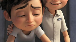 student boy got bullied but he overcome it with his besfriend