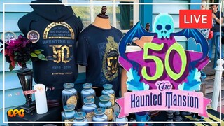 Disneyland HAUNTED MANSION 50TH ANNIVERSARY MERCHANDISE! JUST RELEASED!!!