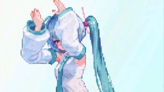 初音未来像素摇