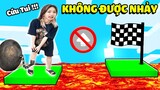 Roblox Nhưng MÌNH KHÔNG ĐƯỢC NHẢY Khi Chơi OBBY ???