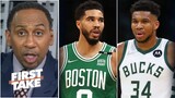 FIRST TAKE "Bucks is the best team in the East right now" Stephen A. on Game 3: Celtics vs Bucks