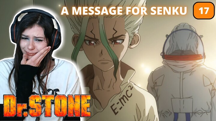 A MESSAGE FROM 3700 YEARS AGO! Dr.Stone Episode 17 REACTION!