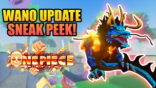 Wano Update Sneak Peek in A One Piece Game