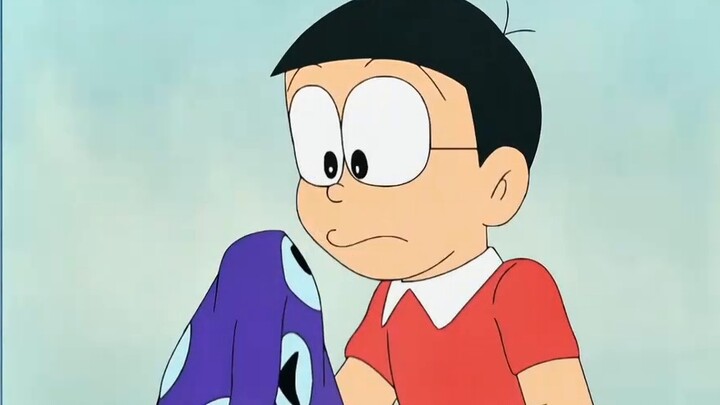 Để đánh bại Suneo, Nobita đã nuôi một con khủng long, nhưng cuối cùng cậu phải miễn cưỡng gửi nó về 