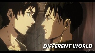 Eren & Levi || Different World (18+)