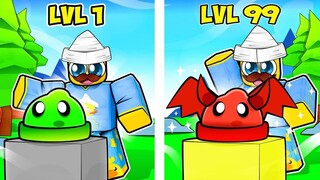 Cày max level Slime và trở thành tỷ phú - Unlocked Max Level Slime And Made Billions! - Roblox