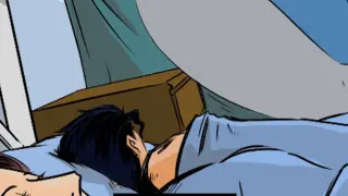 [JoJo] Kujo Jotaro Sneakily Sleeping With His Stand 'Star Platinum'