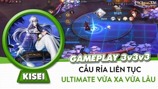 Onmyoji Arena | Gameplay Kisei - Dịch Ca 3v3v3, pháp sư siêu cấu rỉa