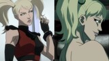 [Animated version] Five different versions of Harley Quinn, some are charming, some are extremely cr