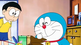 Doraemon: Nobita asked the cat master for a massage, and Daddy Nobita felt very comfortable