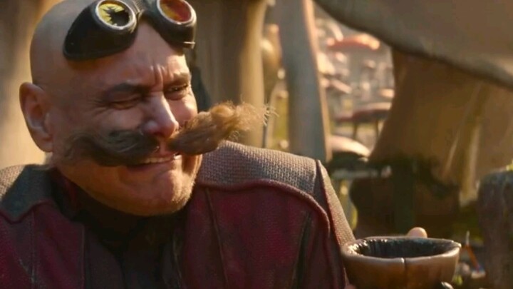 Jim Carrey, the master of facial expressions, performs a performance of eating devilish food