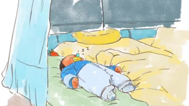Baby: Mommy, I’m going to sleep now—no more waiting for you!