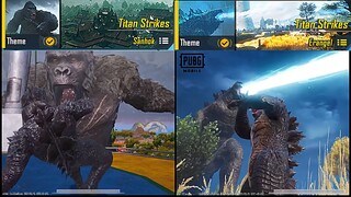 Titan Strikes: Exploring Godzilla vs KONG Modes on PUBG MOBILE