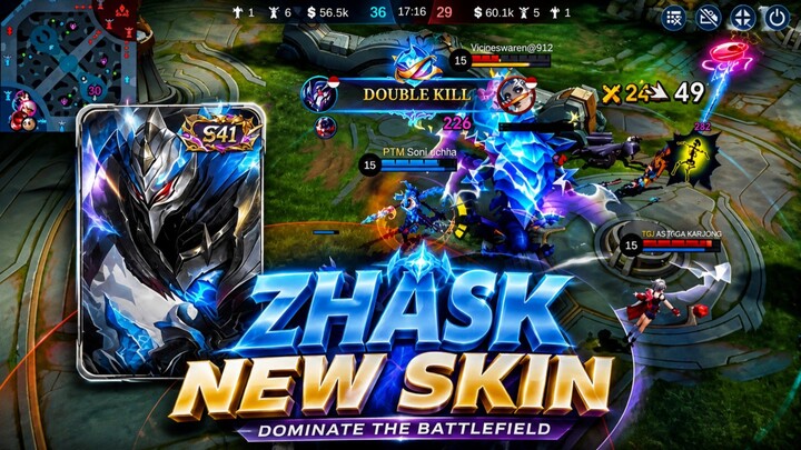 Zhask Mendominasi Pertandingan | MLBB MOBILE LEGEND
