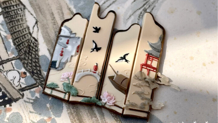 Set Segel Lilin: Kabut dan Hujan di Jiangnan