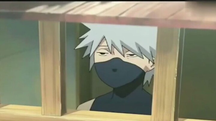 Naruto: Kai is everywhere, even when Kakashi is using the toilet.