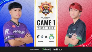 MPL PH S13 - W7D3 - MNNE vs OMG - GAME 1