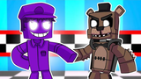 Purple Guy ทำข้อตกลงกับ Drawkill Minecraft Five Nights ที่ FNAF Roleplay ของ Freddy