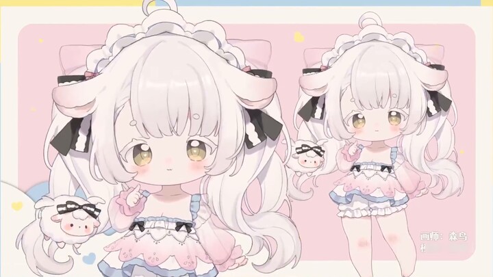 [Tampilan Model Live2D] Saya terlahir kembali