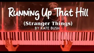 Running Up That Hill by Kate Bush (Stranger Things) piano cover + sheet music
