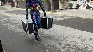 最新铠甲勇士6拍摄现场路透，皮套大曝光