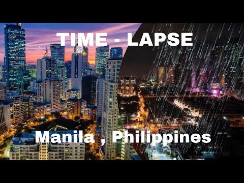 TIMELAPSE / MANILA PHILIPPINES/ RAINING / MY TRAVEL VLOG / JOBBIE HEBRIO VLOGS #shorts #travel #new