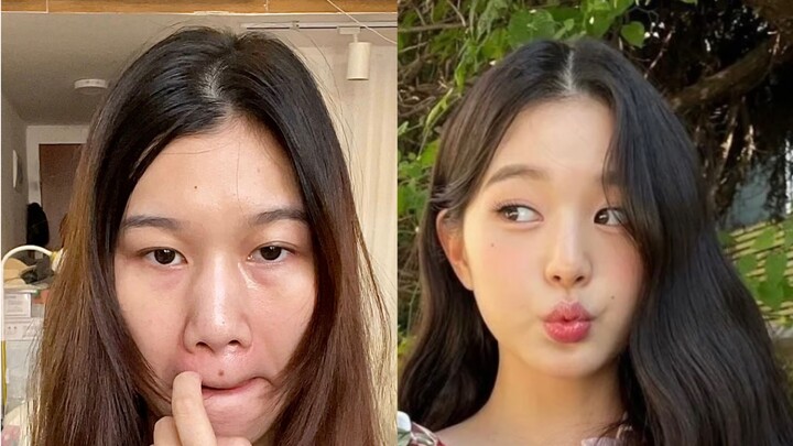 Diamond-shaped face, pointed chin—back together again! “Jang Won-young’s Atmosphere-Wavering Wavy Ha