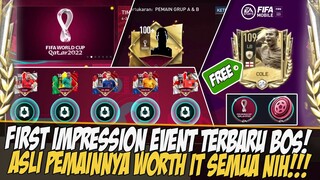 PERKORO DUNYO PERTAMA KALI BERMAIN EVENT WORLD CUP 2022 FIFA 2022 MOBILE | FIFA MOBILE 22 INDONESIA