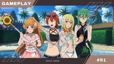 Training langsung lawan boss yang darahnya alot😆😆 - DanMachi BATTLE CHRONICLE Gameplay