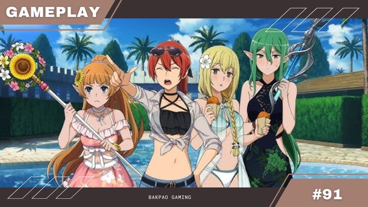 Training langsung lawan boss yang darahnya alot😆😆 - DanMachi BATTLE CHRONICLE Gameplay