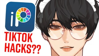 ROASTING IBIS PAINT TIKTOK ART HACKS