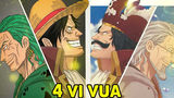4 Vị Vủa One Piece | Điểm Giống Nhau Giữa Băng Mũ Rơm Và Băng Roger