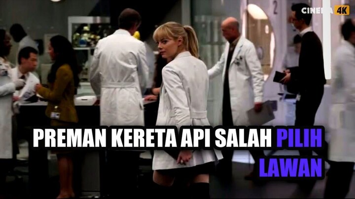 Preman Kereta Api Salah Pilih Lawan