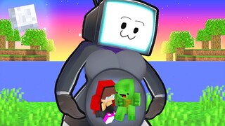 TV WOMAN the PARENT for Maizen and Mikey - Parody Story(JJ and MikeyTV)