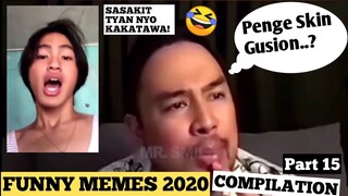 FUNNY PINOY MEMES COMPILATION Part 15 | JED MADELA LIVE HININGAN NG SKIN SA MOBILE LEGENDS(Reaction)