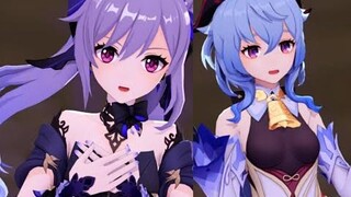 【Genshin Impact MMD／4K／60FPS】Ganyu & Keqing