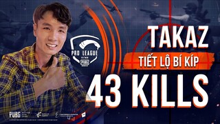 PMPL 2020 | Takaz Tiết Lộ Bí Kíp Solo Squad 43 Kill Map Erangel Dễ Dàng Top 1