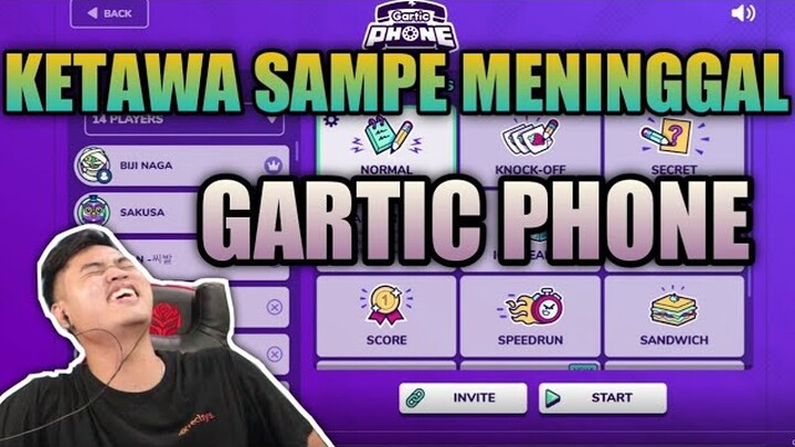 MENGUKUR SKILL KEWARASAN - GARTIC PHONE INDONESIA