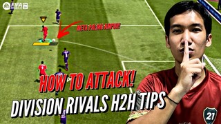 FIFA Mobile 22 Indonesia | Tutorial Attacking di H2H Division Rivals! Meta Ampuh di FIFA Mobile 22!