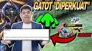 PASIFNYA GATOT DIBUFF ?! BISA GINI SEKARANG !! GATOT TO META IS REAL ?! R7 GATOT - MOBILE LEGENDS