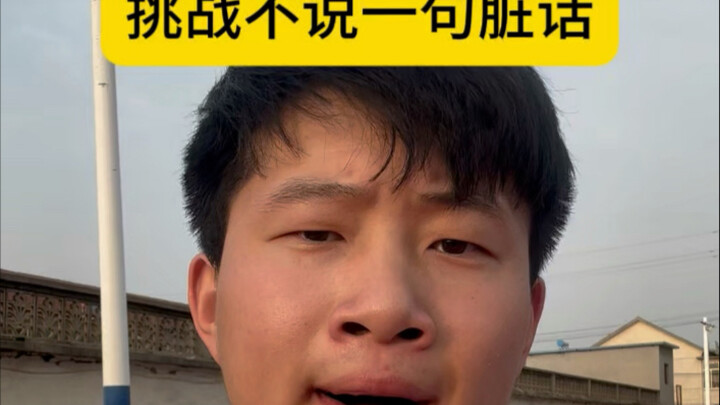 不说脏话挑战